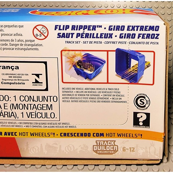 Hot Wheels FLIP‎ Ripper Action Play Set with Exclusive Vehicle New & Sealed - Picture 5 of 5